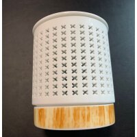 OUTLET - RESTPOSTEN -  Duftlampe Porzellan für Duftwachs und Oel -  11 cm