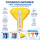 Bestway Flowclear Dosierschwimmer mit Thermometer Ø 18,5 cm