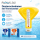Bestway Flowclear Dosierschwimmer mit Thermometer Ø 18,5 cm