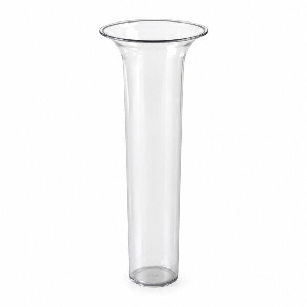 Bodenvaseneinsatz 24cm Transparent - Kunststoffeinsatz für hohe Vase