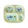 Rice Melamin Teller mit 4er-Einteilung - Blue Ocean Print