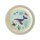 Rice Melamin Kinderteller Rund - Blue Ocean Print Ø 22cm