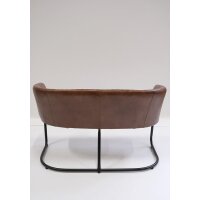 Loungesofa Harlem in organischer Form - Büffelleder