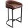 Barhocker Odense aus Büffelleder - Braun