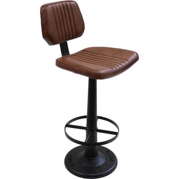 Barhocker Vejle mit Lehne - Drehbar