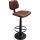Barhocker Vejle mit Lehne - Drehbar