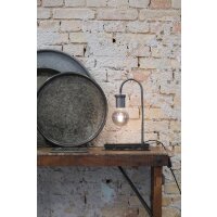 Ajay Konsolentisch mit Eisenplatte - 100 x 40 x 75 cm