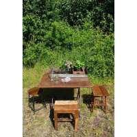 Rustikaler Hocker Holz – Robuste Sitzgelegenheit & Vintage Deko