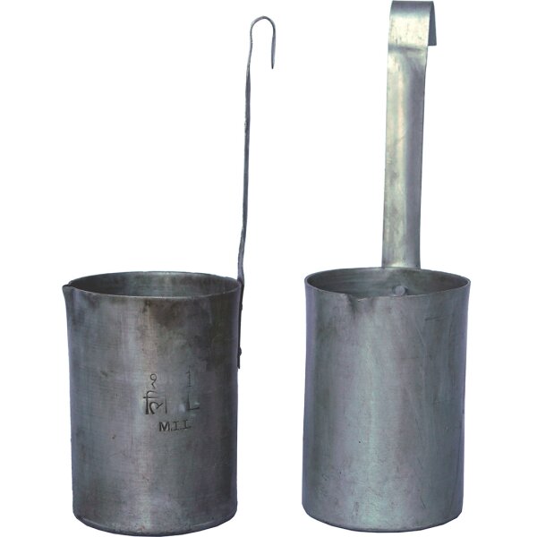 Zinkkrug 1L im 2er Set – Dekorative Aufbewahrung & Vintage Deko