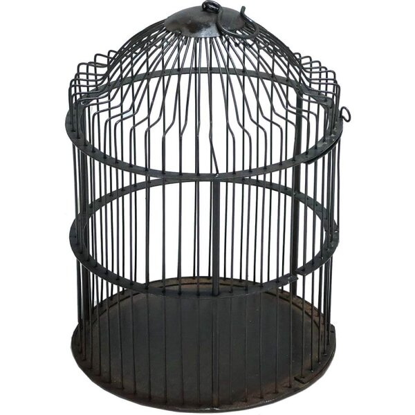 Vintage Vogelkäfig Eisen – Industrial Design für Kerzen & Pflanzen