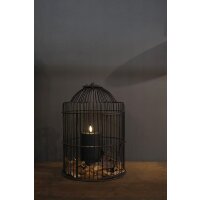 Vintage Vogelkäfig Eisen – Industrial Design für Kerzen & Pflanzen