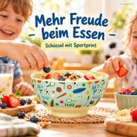 Melamin Bowl Kinder 15cm Grün Soft Green Schüssel für Müsli Snacks