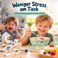 Melamin Bowl Kinder 15cm Grün Soft Green Schüssel für Müsli Snacks