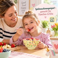 Melamin Schüssel Kinder 11,5cm Gelb Soft Yellow Müslischale 200ml