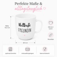 Henkelbecher - Weltbeste Freundin 350ml