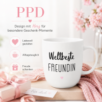 Henkelbecher - Weltbeste Freundin 350ml