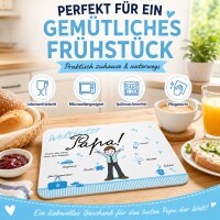 Frühstücksbrett aus Resopal - Weltbester Papa
