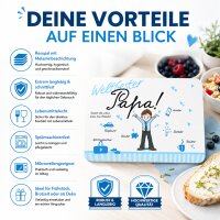 Frühstücksbrett aus Resopal - Weltbester Papa
