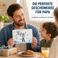 Frühstücksbrett aus Resopal - Weltbester Papa