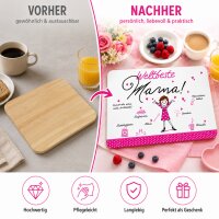 Frühstücksbrettchen aus Resopal - Weltbeste Mama