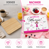 Frühstücksbrettchen aus Resopal - Weltbeste Mama