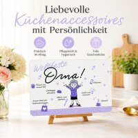 Frühstücksbrettchen aus Resopal - Weltbeste Oma