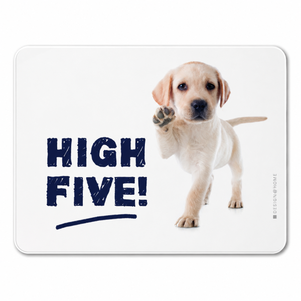 Frühstücksbrettchen aus Resopal - High Five