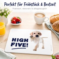 Frühstücksbrettchen aus Resopal - High Five