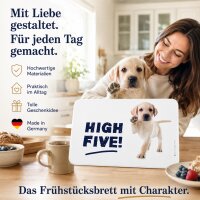 Frühstücksbrettchen aus Resopal - High Five
