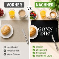 Frühstücksbrettchen aus Resopal - Gönn Dir