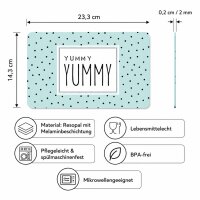 Frühstücksbrettchen aus Resopal - Yummy Yummy