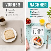 Frühstücksbrettchen aus Resopal - Yummy Yummy