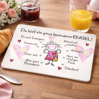 Frühstücksbrettchen aus Resopal - Besonderer Engel