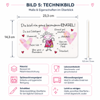 Frühstücksbrettchen aus Resopal - Besonderer Engel