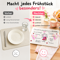 Frühstücksbrettchen aus Resopal - Besonderer Engel