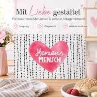 Frühstücksbrettchen aus Resopal - Herzensmensch