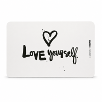 Frühstücksbrettchen aus Resopal - Love Yourself