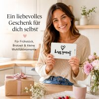 Frühstücksbrettchen aus Resopal - Love Yourself