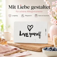 Frühstücksbrettchen aus Resopal - Love Yourself