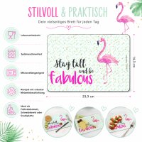 Frühstücksbrettchen aus Resopal - Be Fabulous