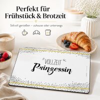 Frühstücksbrettchen aus Resopal - Vollzeit Prinzessin