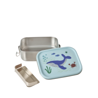 Rice Lunchbox aus Metall - Blue Ocean Print