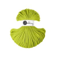 Baumwollkordel - Flechtkordel 5 mm - 100m Lime
