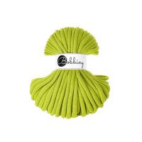 Baumwollkordeln - Flechtkordeln 9 mm - 30m Lime