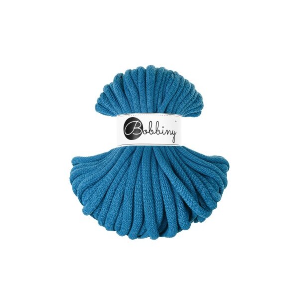 Baumwollkordeln - Flechtkordeln 9 mm - 30m Blue