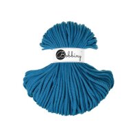 Baumwollkordel - Flechtkordel 5 mm - 100m Blue