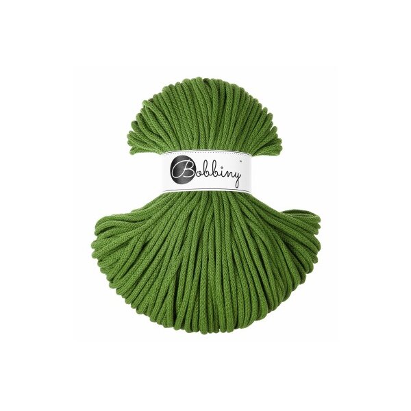 Baumwollkordel - Flechtkordel 5 mm - 100m Moss Green