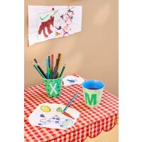 Rice Buchstabenbecher – Melamin Alphabet Becher A–Z, BPA-frei