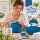 Makramee Kordel 5mm 50m Blau - Baumwollkordel Dopamine Blue