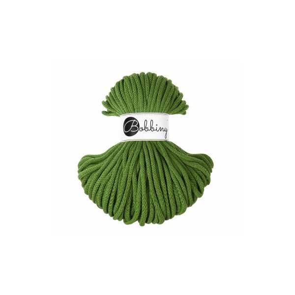 Baumwollkordeln - Flechtkordeln 5 mm - 50m Moss Green